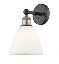 Innovations Lighting 616-1W-BAB-GBD-751 - Bristol - 1 Light - 8 inch - Black Antique Brass - Sconce