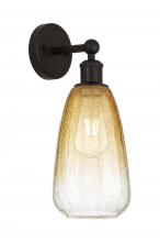 Innovations Lighting 616-1W-OB-G480-6AM - Brookhaven Almond - 1 Light - 6 inch - Oil Rubbed Bronze - Sconce