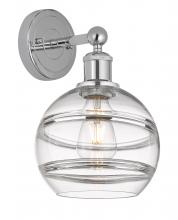 Innovations Lighting 616-1W-PC-G556-8CL - Rochester - 1 Light - 8 inch - Polished Chrome - Sconce