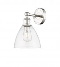 Innovations Lighting 616-1W-PN-GBD-752 - Bristol - 1 Light - 8 inch - Polished Nickel - Sconce