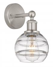 Innovations Lighting 616-1W-SN-G556-6CL - Rochester - 1 Light - 6 inch - Brushed Satin Nickel - Sconce