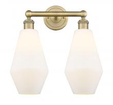 Innovations Lighting 616-2W-BB-G651-7 - Cindyrella - 2 Light - 16 inch - Brushed Brass - Bath Vanity Light