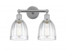 Innovations Lighting 616-2W-PC-G442 - Brookfield - 2 Light - 15 inch - Polished Chrome - Bath Vanity Light