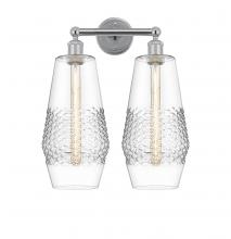 Innovations Lighting 616-2W-PC-G682-7 - Windham - 2 Light - 16 inch - Polished Chrome - Bath Vanity Light