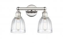 Innovations Lighting 616-2W-PN-G442 - Brookfield - 2 Light - 15 inch - Polished Nickel - Bath Vanity Light