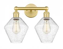 Innovations Lighting 616-2W-SG-G654-8 - Cindyrella - 2 Light - 17 inch - Satin Gold - Bath Vanity Light