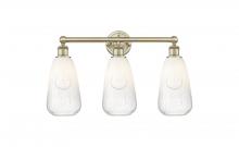 Innovations Lighting 616-3W-AB-G480-6OP - Brookhaven Almond - 3 Light - 24 inch - Antique Brass - Bath Vanity Light
