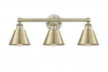 Innovations Lighting 616-3W-AB-M8-AB - Smithfield - 3 Light - 25 inch - Antique Brass - Bath Vanity Light