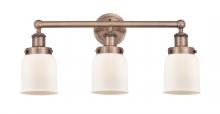 Innovations Lighting 616-3W-AC-G51 - Bell - 3 Light - 23 inch - Antique Copper - Bath Vanity Light