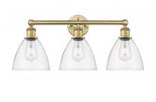 Innovations Lighting 616-3W-BB-GBD-752 - Bristol - 3 Light - 26 inch - Brushed Brass - Bath Vanity Light