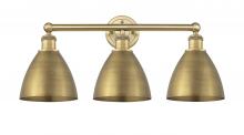 Innovations Lighting 616-3W-BB-MBD-75-BB - Bristol - 3 Light - 26 inch - Brushed Brass - Bath Vanity Light