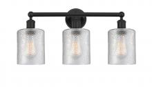 Innovations Lighting 616-3W-BK-G112 - Cobbleskill - 3 Light - 23 inch - Matte Black - Bath Vanity Light