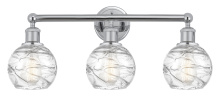Innovations Lighting 616-3W-PC-G1213-6CL - Athens Deco Swirl - 3 Light - 24 inch - Polished Chrome - Bath Vanity Light
