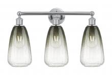 Innovations Lighting 616-3W-PC-G480-6SL - Brookhaven Almond - 3 Light - 24 inch - Polished Chrome - Bath Vanity Light
