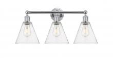 Innovations Lighting 616-3W-PC-GBC-84 - Berkshire - 3 Light - 26 inch - Polished Chrome - Bath Vanity Light