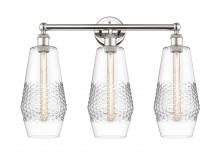 Innovations Lighting 616-3W-PN-G682-7 - Windham - 3 Light - 25 inch - Polished Nickel - Bath Vanity Light