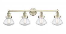 Innovations Lighting 616-4W-AB-G322 - Olean - 4 Light - 34 inch - Antique Brass - Bath Vanity Light