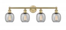 Innovations Lighting 616-4W-BB-G104 - Belfast - 4 Light - 33 inch - Brushed Brass - Bath Vanity Light