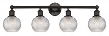 Innovations Lighting 616-4W-OB-G122C-6CL - Athens - 4 Light - 33 inch - Oil Rubbed Bronze - Bath Vanity Light