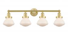 Innovations Lighting 616-4W-SG-G321 - Olean - 4 Light - 34 inch - Satin Gold - Bath Vanity Light