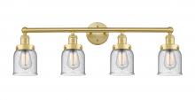 Innovations Lighting 616-4W-SG-G54 - Bell - 4 Light - 32 inch - Satin Gold - Bath Vanity Light