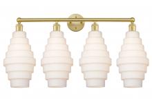 Innovations Lighting 616-4W-SG-G671-8 - Cascade - 4 Light - 35 inch - Satin Gold - Bath Vanity Light