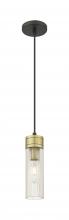 Innovations Lighting 617-1P-BAB-G617-8SCL - Boreas - 1 Light - 3 inch - Black Antique Brass - Cord Hung - Mini Pendant