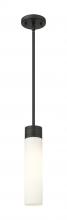 Innovations Lighting 617-1S-BK-G617-11SWH - Boreas - 1 Light - 3 inch - Matte Black - Stem Hung - Mini Pendant