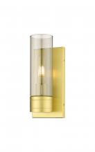 Innovations Lighting 617-1W-SG-G617-8SM - Boreas - 1 Light - 5 inch - Satin Gold - Sconce