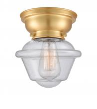 Innovations Lighting 623-1F-SG-G534 - Oxford - 1 Light - 8 inch - Satin Gold - Flush Mount