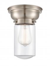 Innovations Lighting 623-1F-SN-G312 - Dover - 1 Light - 6 inch - Brushed Satin Nickel - Flush Mount