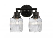 Innovations Lighting 623-2W-BK-G302 - Colton - 2 Light - 14 inch - Matte Black - Bath Vanity Light