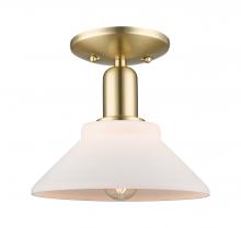 Innovations Lighting 716-1C-CB-G131 - Orwell - 1 Light - 8 inch - Champagne Bronze - Semi-Flush Mount