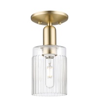 Innovations Lighting 716-1C-CB-G342 - Hadley - 1 Light - 5 inch - Champagne Bronze - Semi-Flush Mount