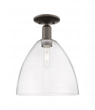 Innovations Lighting 716-1C-OB-GBD-122 - Bristol - 1 Light - 12 inch - Oil Rubbed Bronze - Semi-Flush Mount