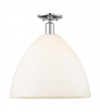 Innovations Lighting 716-1C-PC-GBD-161 - Bristol - 1 Light - 16 inch - Polished Chrome - Semi-Flush Mount