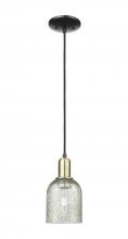 Innovations Lighting 716-1P-BAB-G259 - Caledonia - 1 Light - 5 inch - Black Antique Brass - Cord hung - Mini Pendant