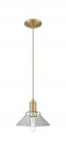 Innovations Lighting 716-1P-BB-G132 - Orwell - 1 Light - 8 inch - Brushed Brass - Cord hung - Mini Pendant