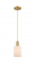 Innovations Lighting 716-1P-BB-G341 - Hadley - 1 Light - 5 inch - Brushed Brass - Cord hung - Mini Pendant
