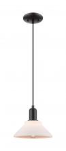 Innovations Lighting 716-1P-BK-G131 - Orwell - 1 Light - 8 inch - Matte Black - Cord hung - Mini Pendant