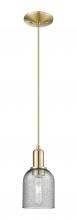 Innovations Lighting 716-1P-CB-G257 - Caledonia - 1 Light - 5 inch - Champagne Bronze - Cord hung - Mini Pendant