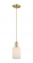 Innovations Lighting 716-1P-CB-G341 - Hadley - 1 Light - 5 inch - Champagne Bronze - Cord hung - Mini Pendant