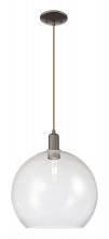 Innovations Lighting 716-1P-OB-G124-14 - Athens - 1 Light - 14 inch - Oil Rubbed Bronze - Cord hung - Mini Pendant