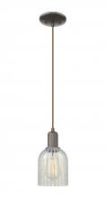 Innovations Lighting 716-1P-OB-G2511 - Caledonia - 1 Light - 5 inch - Oil Rubbed Bronze - Cord hung - Mini Pendant