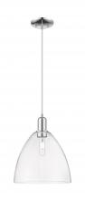 Innovations Lighting 716-1P-PC-GBD-122 - Bristol - 1 Light - 12 inch - Polished Chrome - Cord hung - Mini Pendant