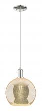 Innovations Lighting 716-1P-PN-G128-10 - Athens - 1 Light - 10 inch - Polished Nickel - Cord hung - Mini Pendant