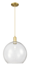 Innovations Lighting 716-1P-SG-G122-14 - Athens - 1 Light - 14 inch - Satin Gold - Cord hung - Mini Pendant