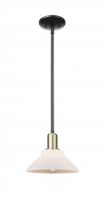 Innovations Lighting 716-1S-BAB-G131 - Orwell - 1 Light - 8 inch - Black Antique Brass - Stem hung - Mini Pendant