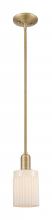 Innovations Lighting 716-1S-BB-G341 - Hadley - 1 Light - 5 inch - Brushed Brass - Stem hung - Mini Pendant