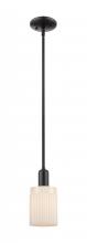 Innovations Lighting 716-1S-BK-G341 - Hadley - 1 Light - 5 inch - Matte Black - Stem hung - Mini Pendant